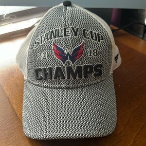 Washington Capitals hockey Stanley Cup championship hat, 2018